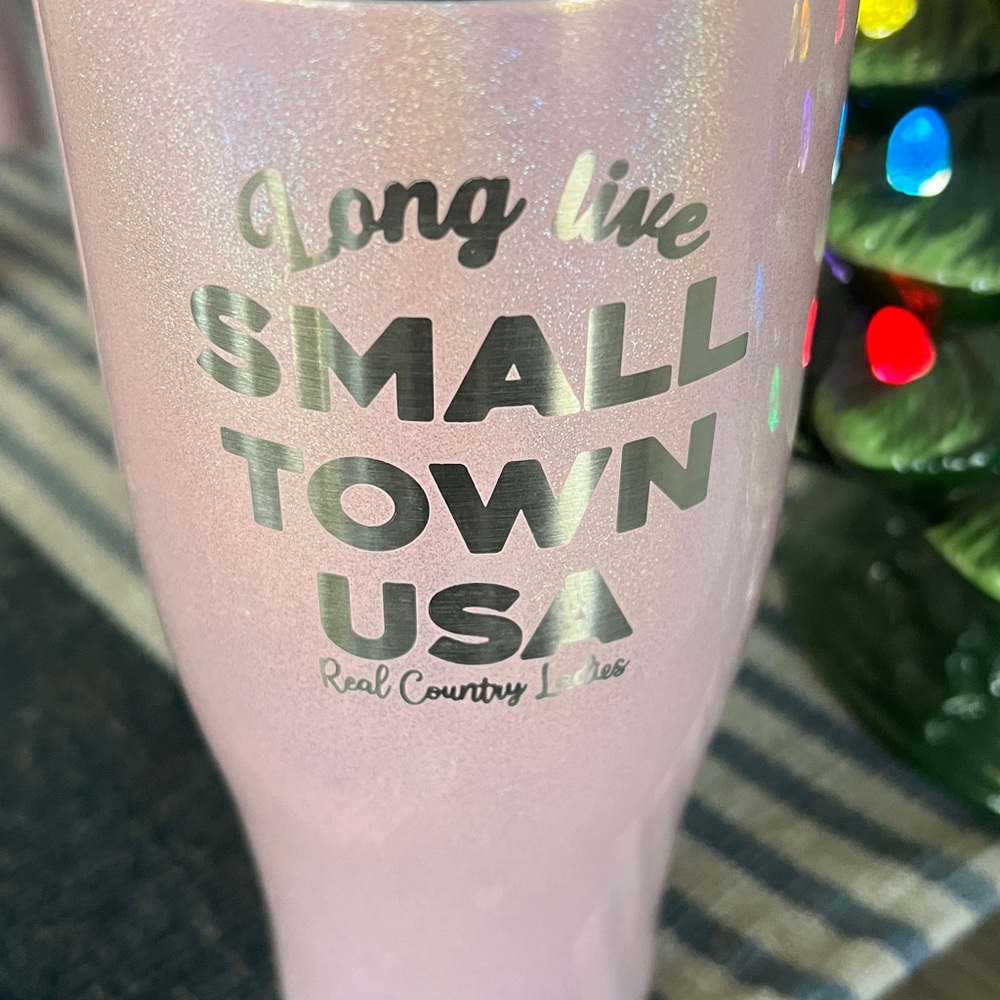 Long Live Small Town USA 27oz Tumbler cup